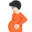 pregnant person, light skin tone